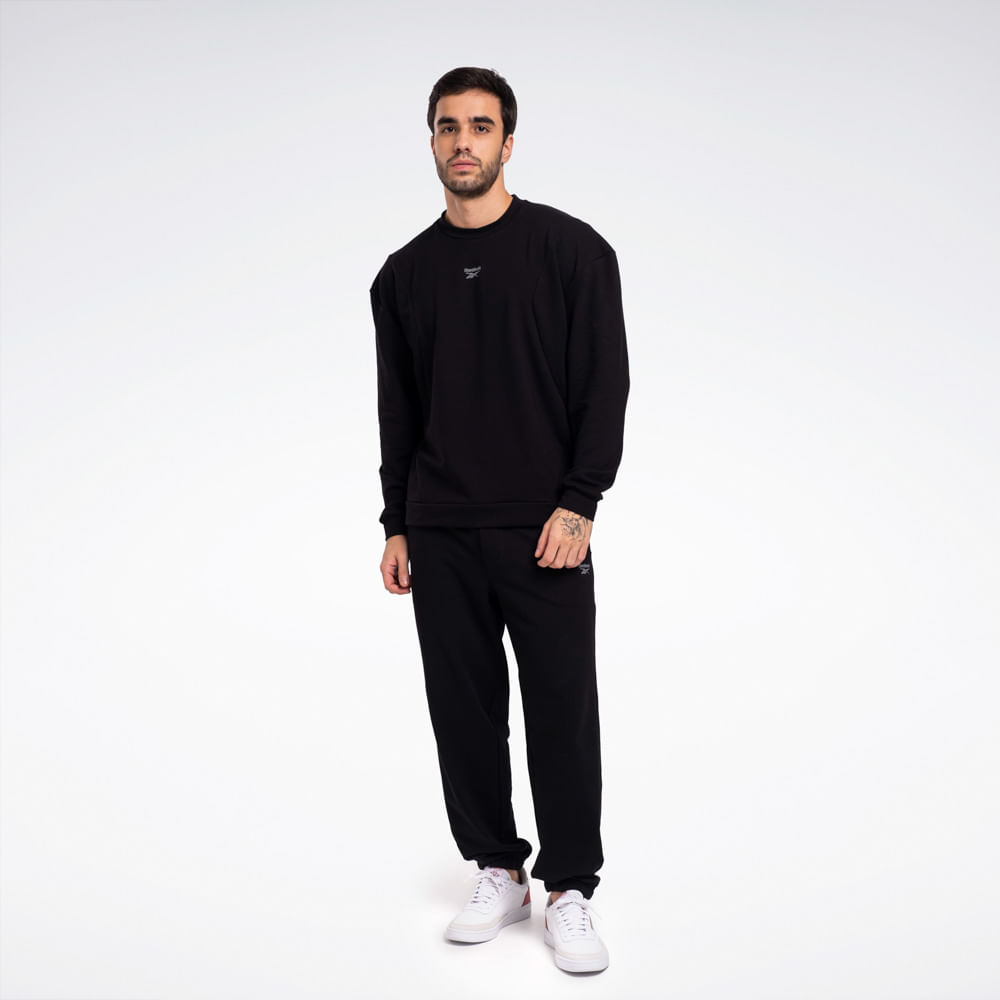 Blusa Reebok Young Crew Masculina