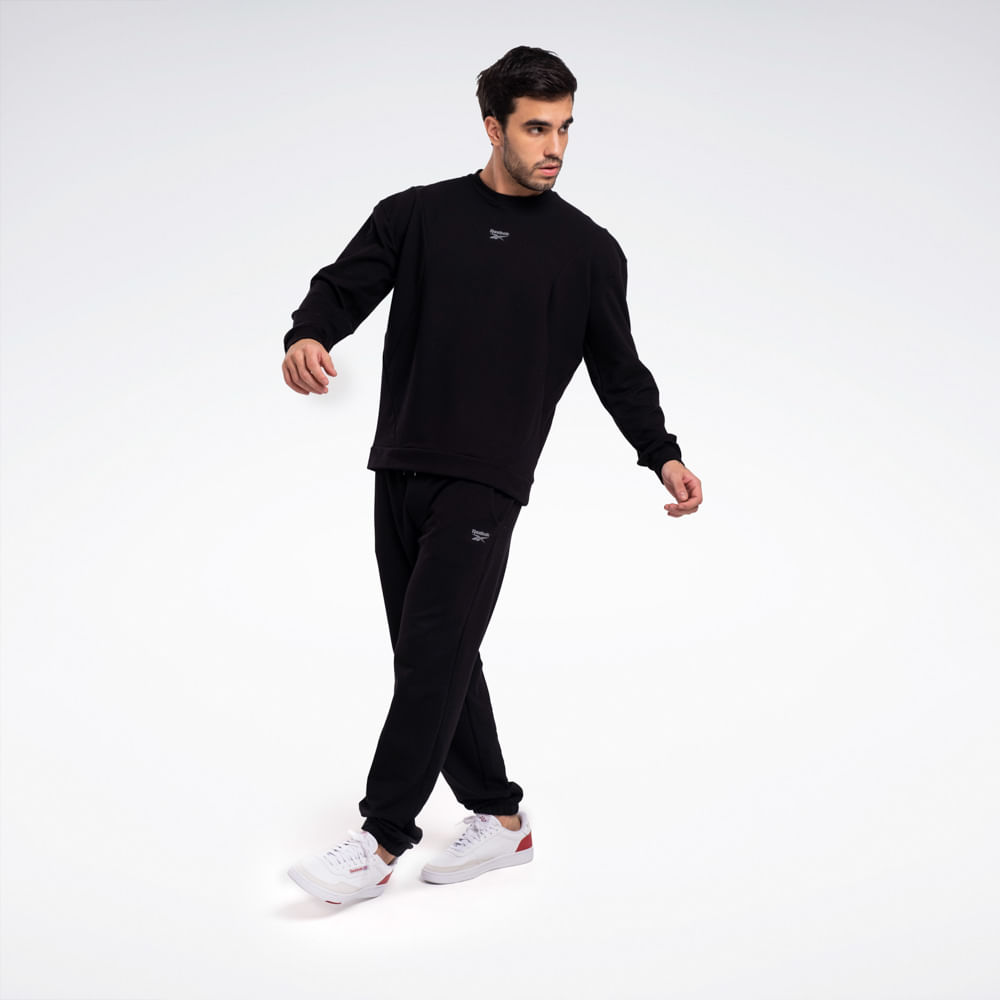 Blusa Reebok Young Crew Masculina