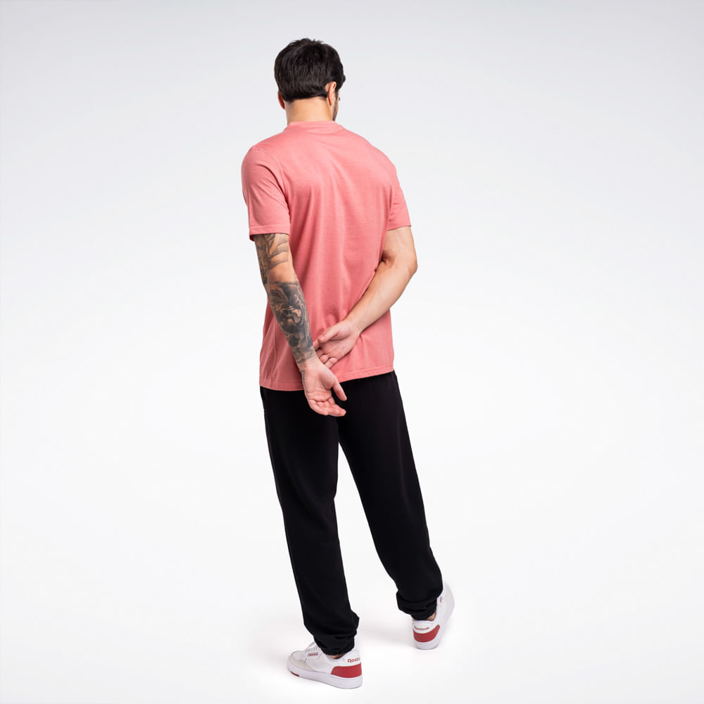 Camiseta Reebok Estampada Manga Curta Masculina