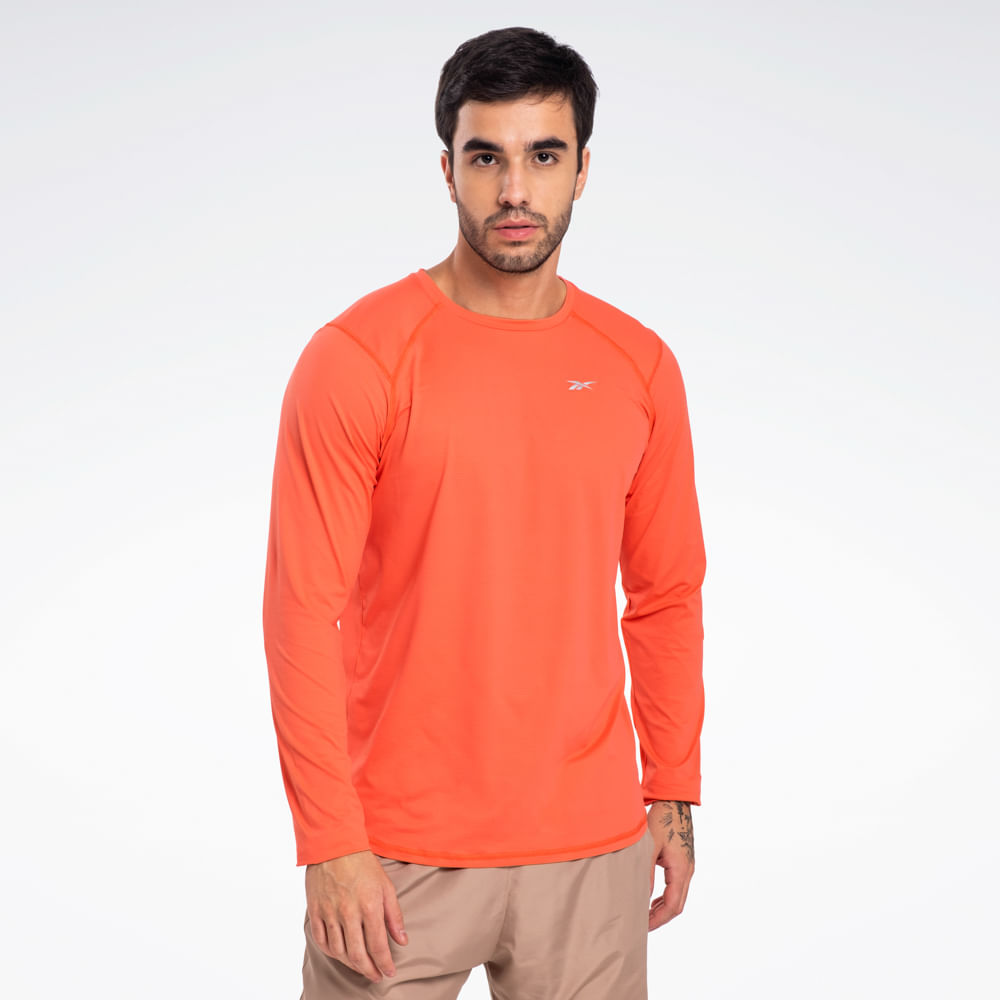 Camiseta Reebok Impact Manga Longa Masculina