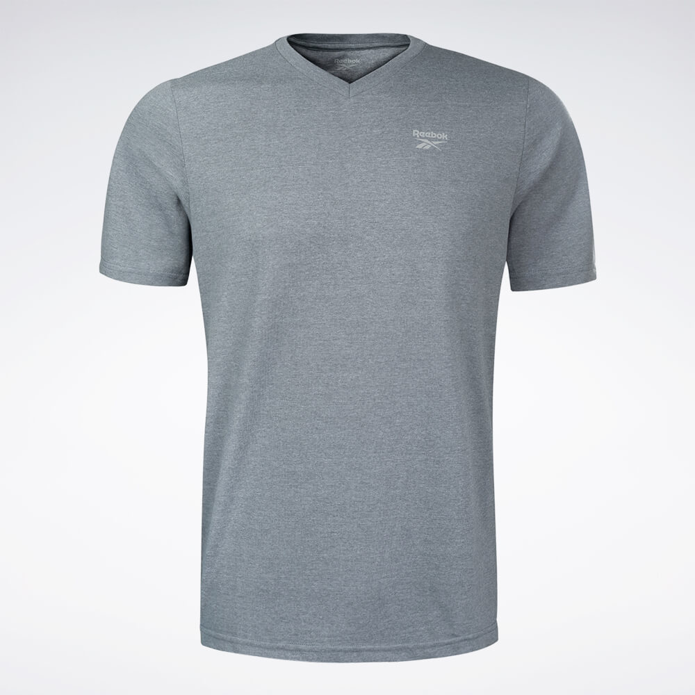 Camiseta Reebok CL Logo V Manga curta Masculina