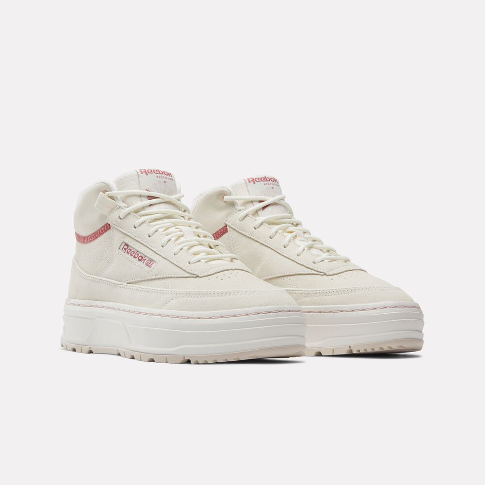 Tênis Reebok Club C Geo Mid Feminino