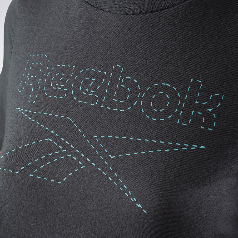 Camiseta Reebok CL Logo Manga curta Feminina