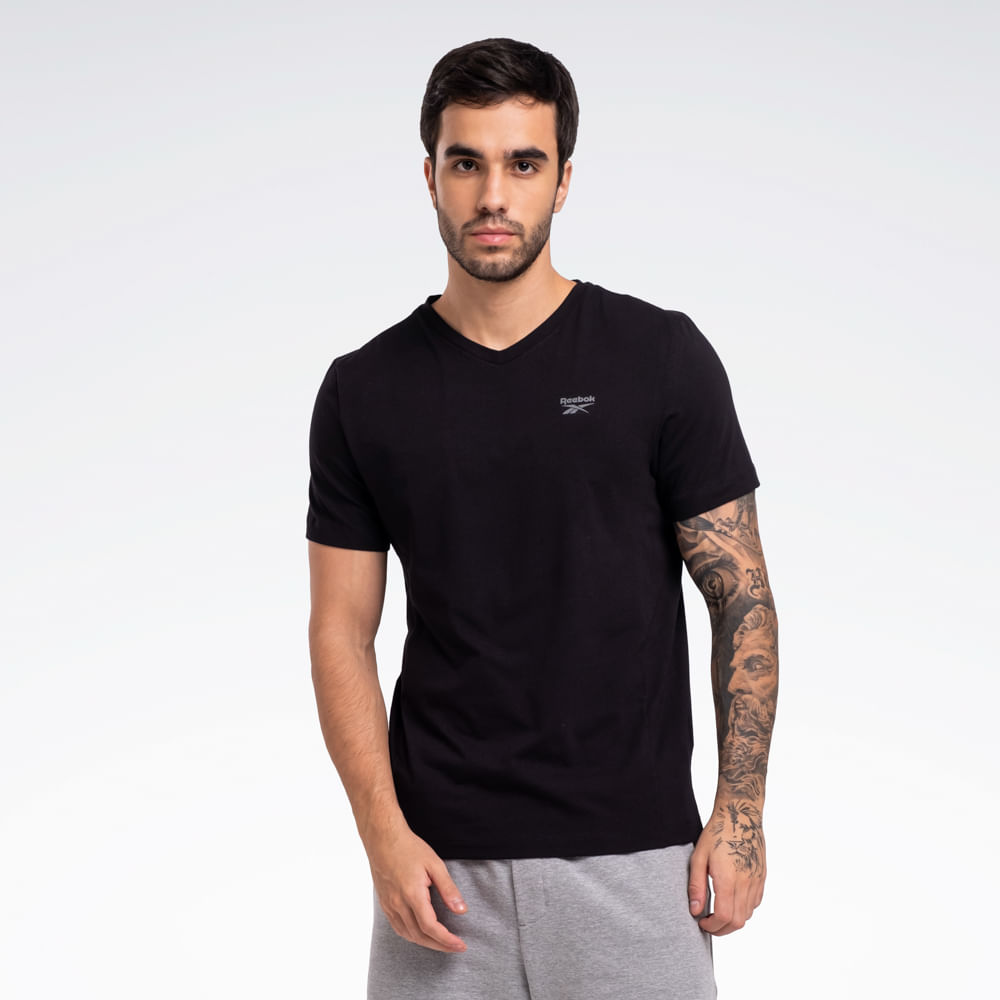 Camiseta Reebok Essential V Manga curta Masculina