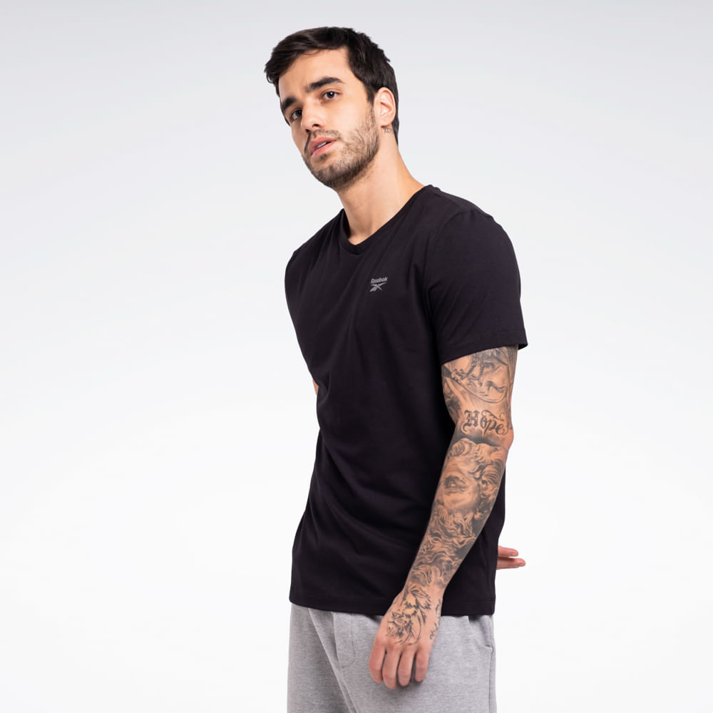 Camiseta Reebok Essential V Manga curta Masculina