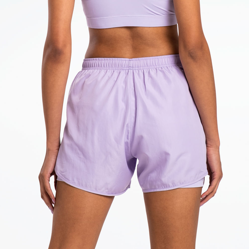Short Reebok Dynamic 2N1 Feminino