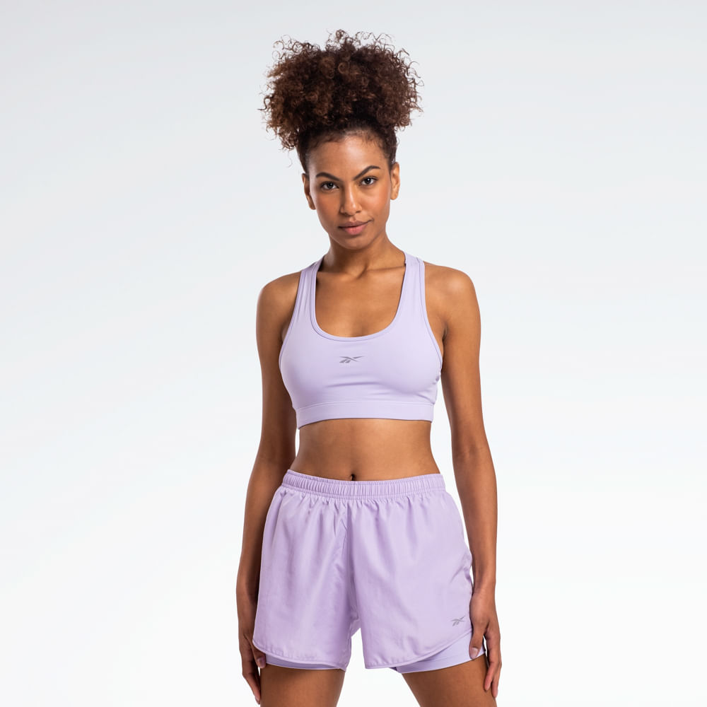 Short Reebok Dynamic 2N1 Feminino