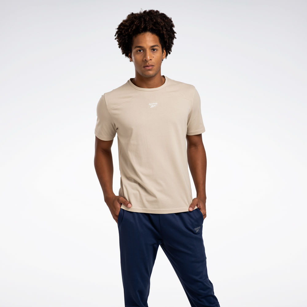 Camiseta Reebok Young Manga  curta Masculina