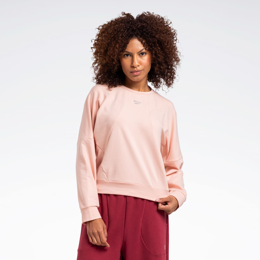 Blusa Reebok Young Crew Feminina