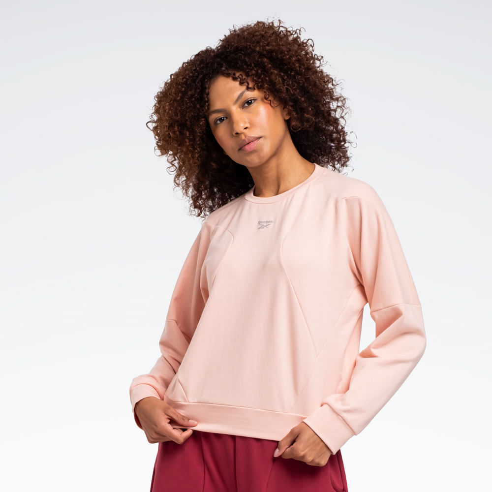 Blusa Reebok Young Crew Feminina