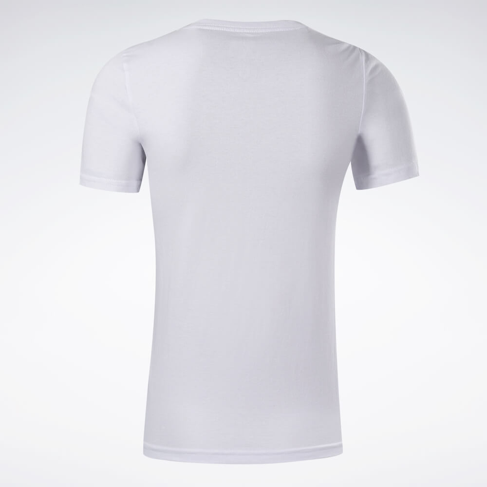 Camiseta Reebok CL Logo Manga curta Feminina
