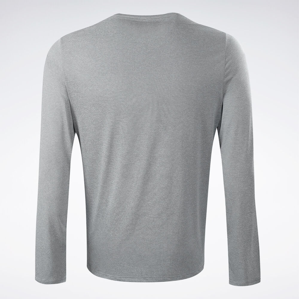 Camiseta Reebok Utility Print Manga Longa Masculina
