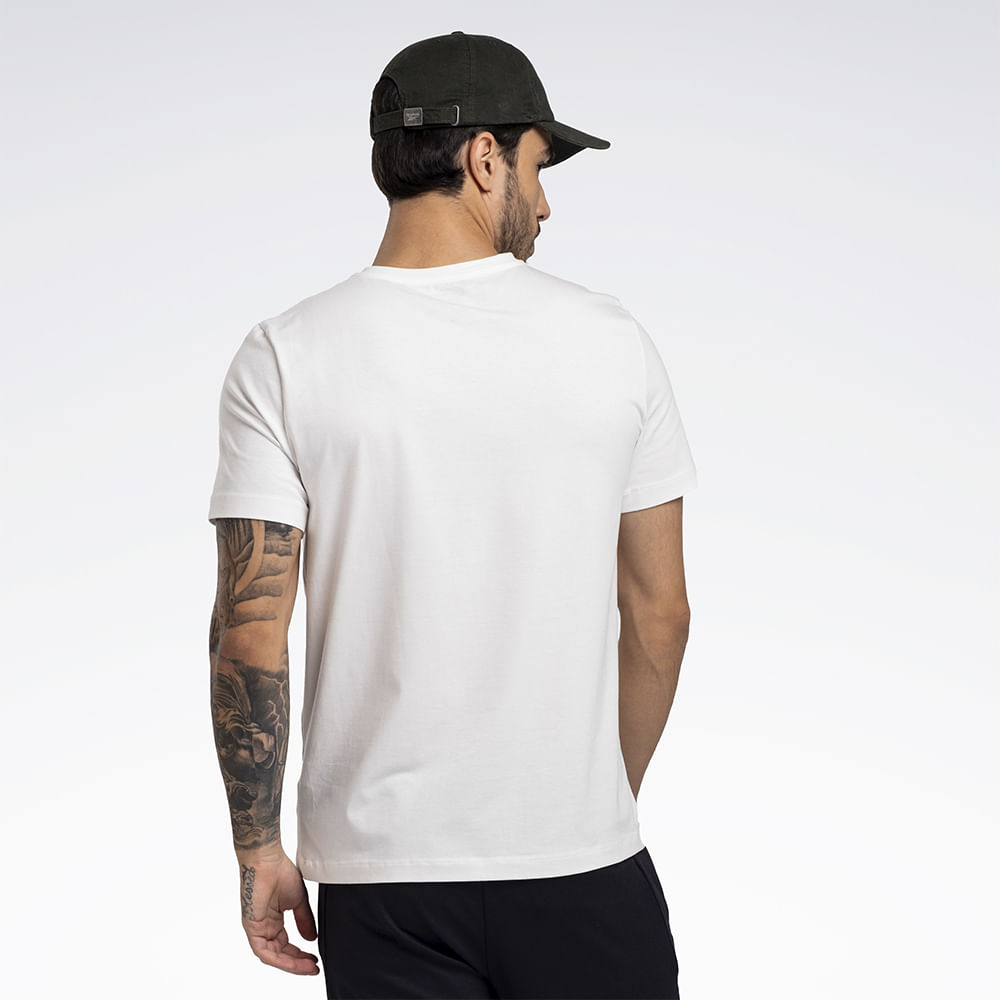 Camiseta Reebok Essential V Manga curta Masculina