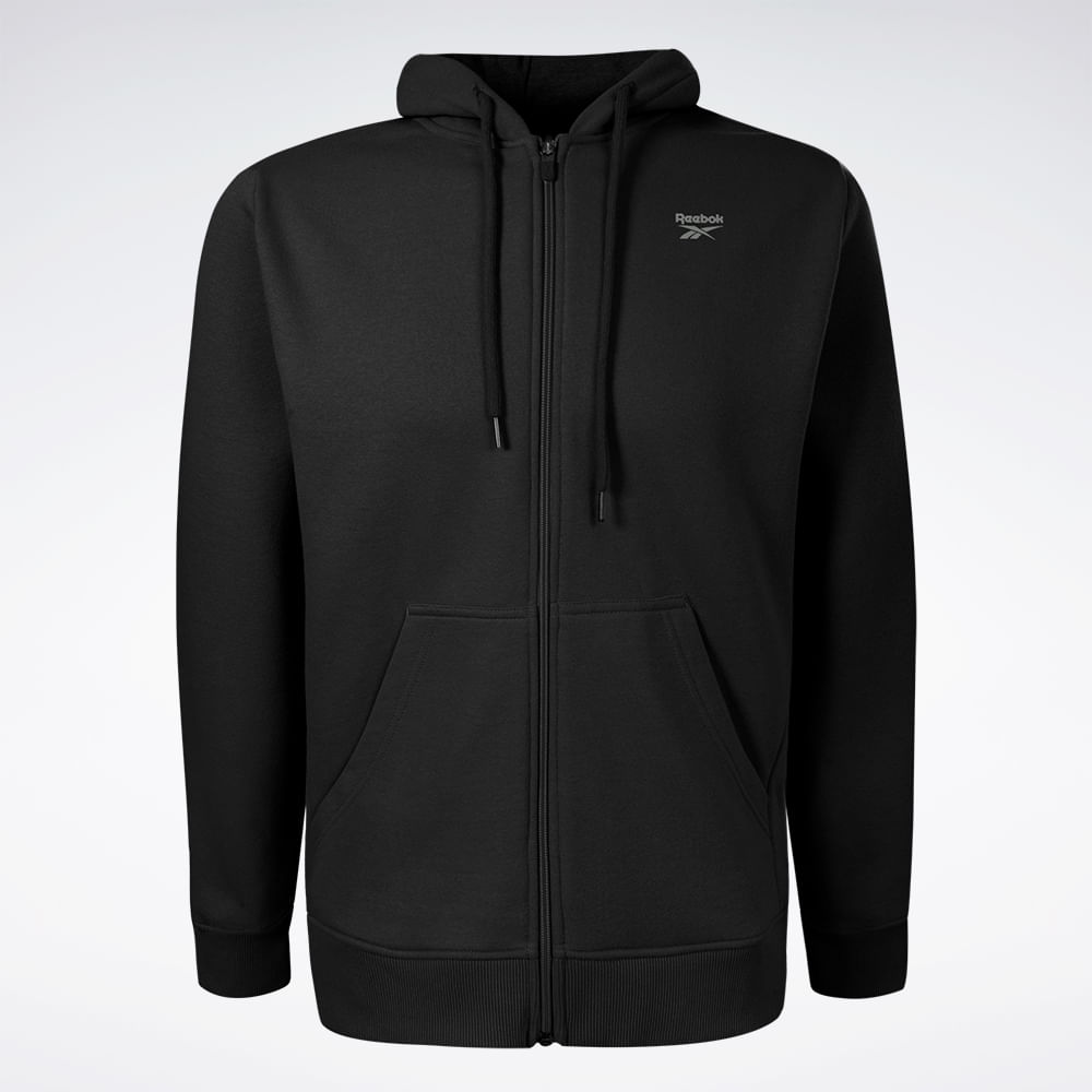 Jaqueta Reebok CL Logo com Capuz Masculina