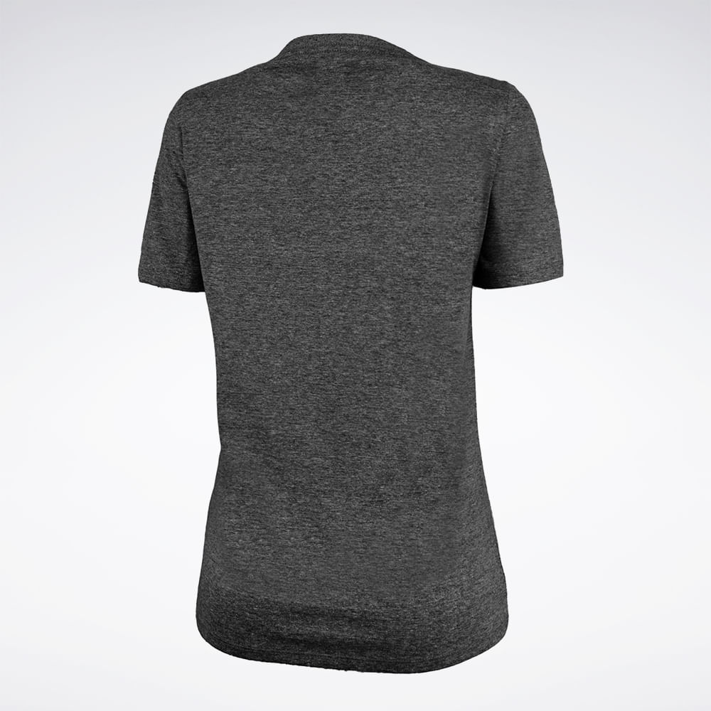 Camiseta Reebok Bigo Logo Manga Curta Feminina