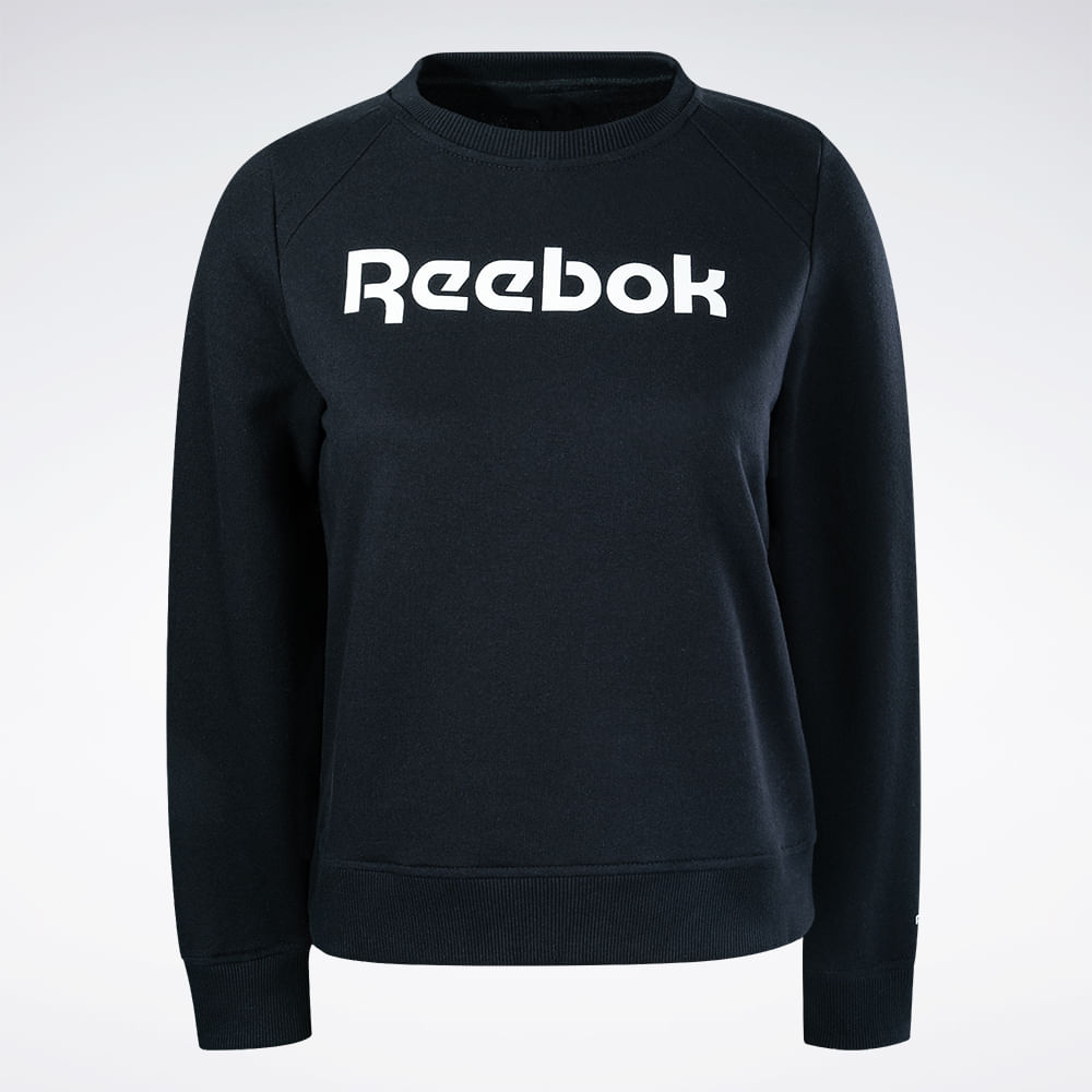 Blusa Reebok Cl Linear Crew Feminina