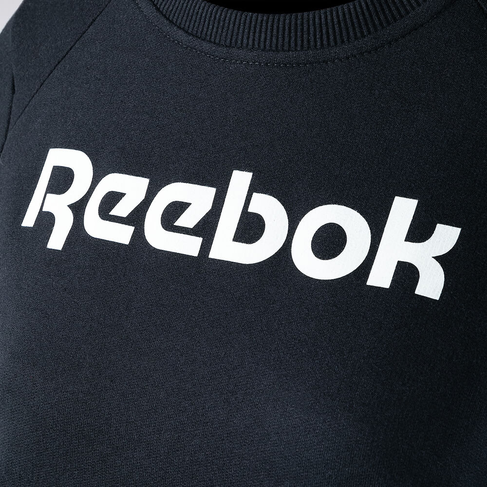 Blusa Reebok Cl Linear Crew Feminina