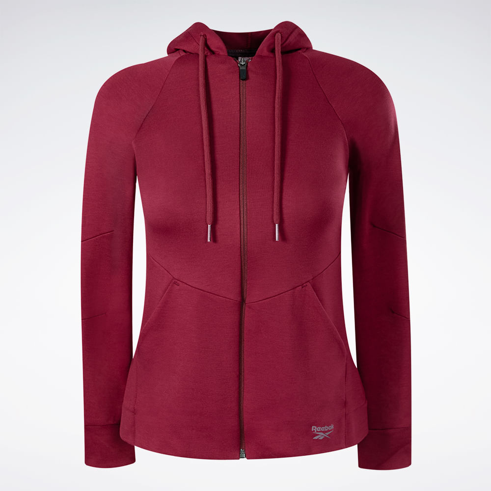 Jaqueta Reebok Essential com Capuz Feminina