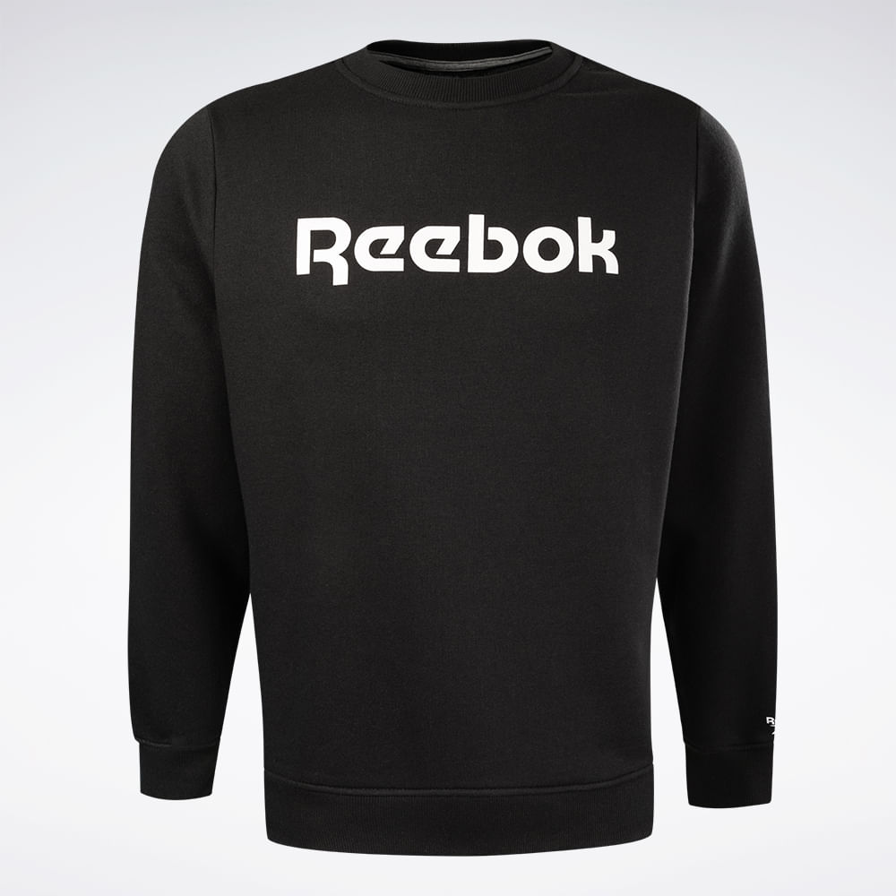 Blusa Reebok Big Logo Linear Crew Masculino
