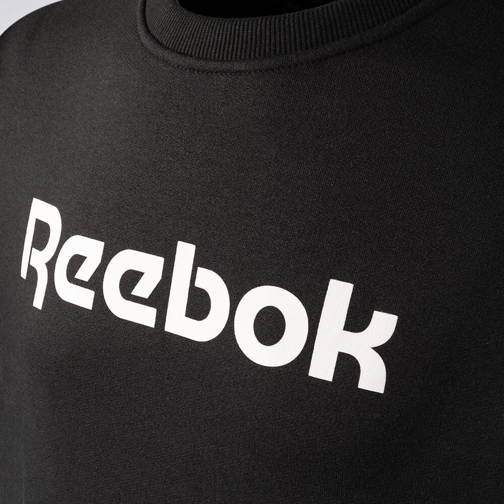 Blusa Reebok Big Logo Linear Crew Masculino