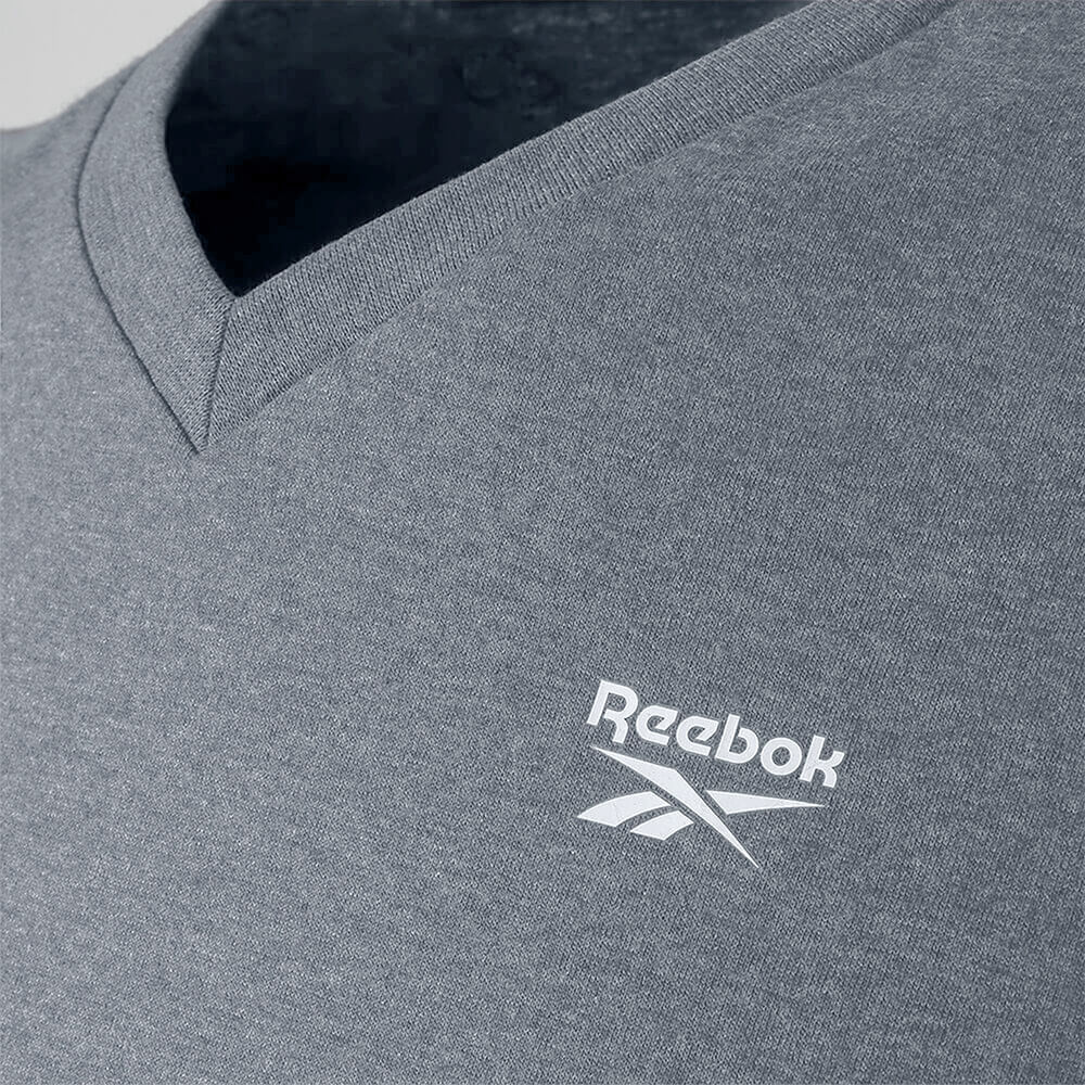 Camiseta Reebok Cl Logo V Manga curta Feminina