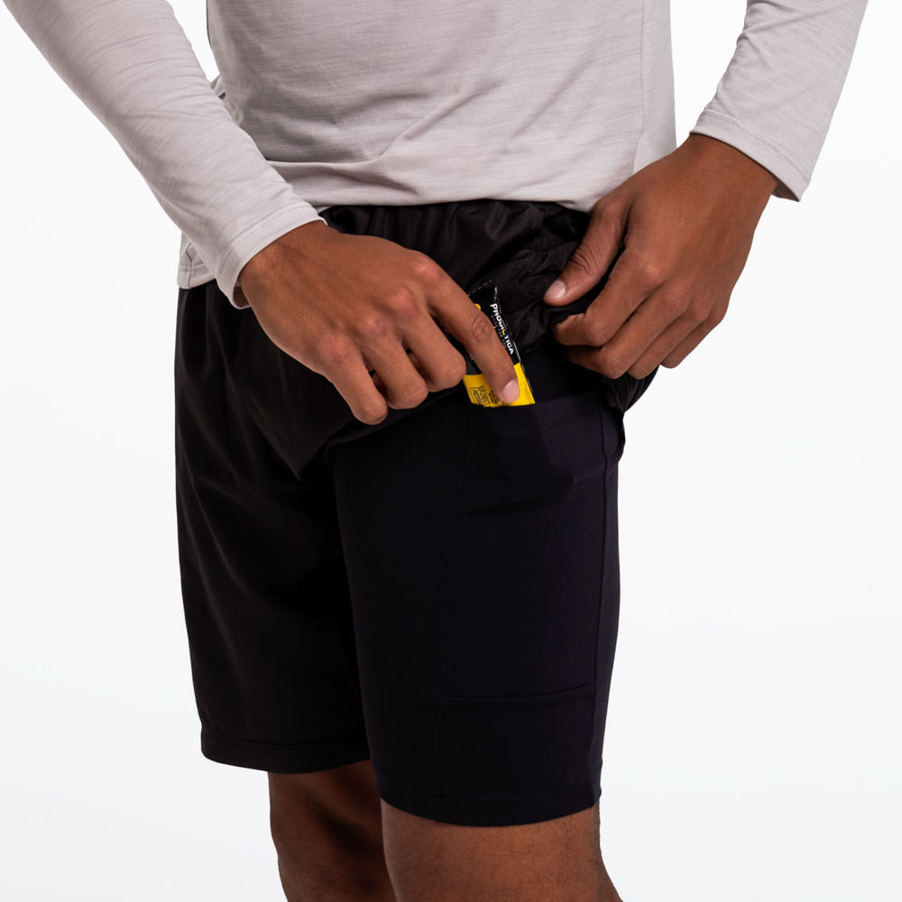 Short Reebok Agile 2N1 7 Masculino