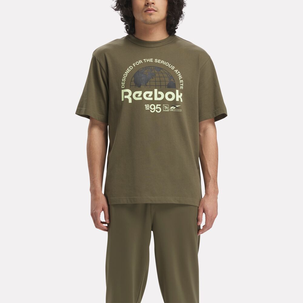 Camiseta Reebok GS Globe Unissex