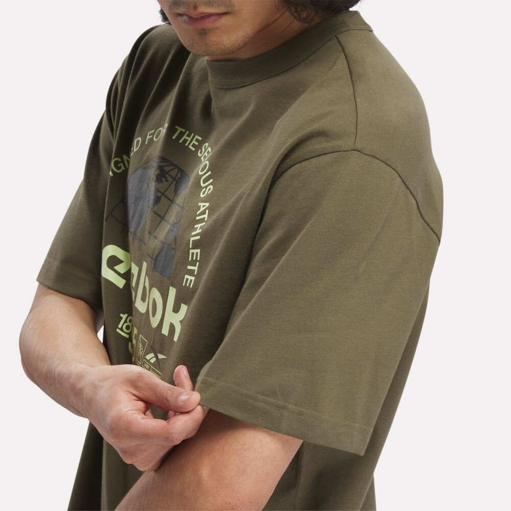 Camiseta Reebok GS Globe Unissex