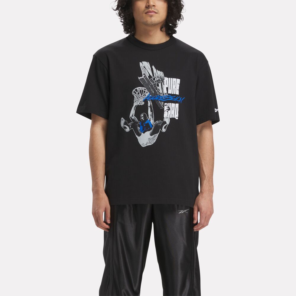 Camiseta Reebok Basketball Shaq Graphic Masculina
