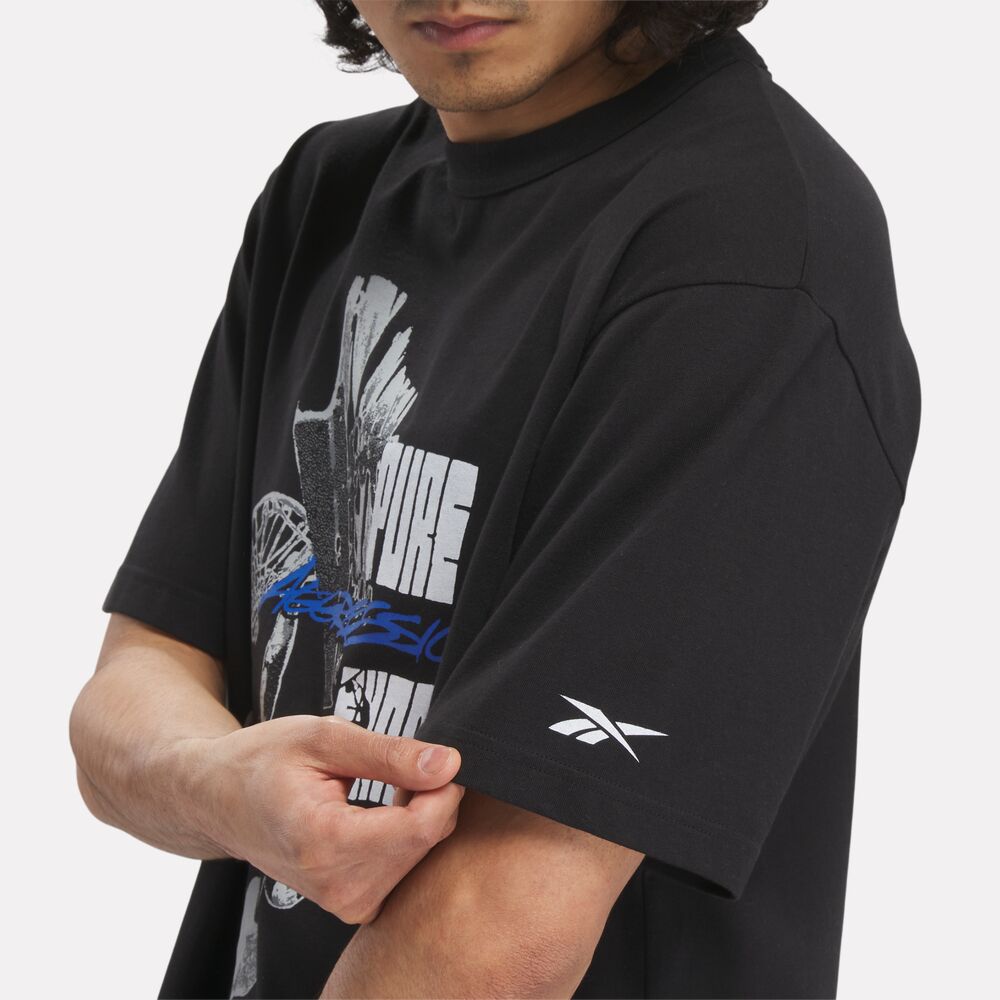 Camiseta Reebok Basketball Shaq Graphic Masculina
