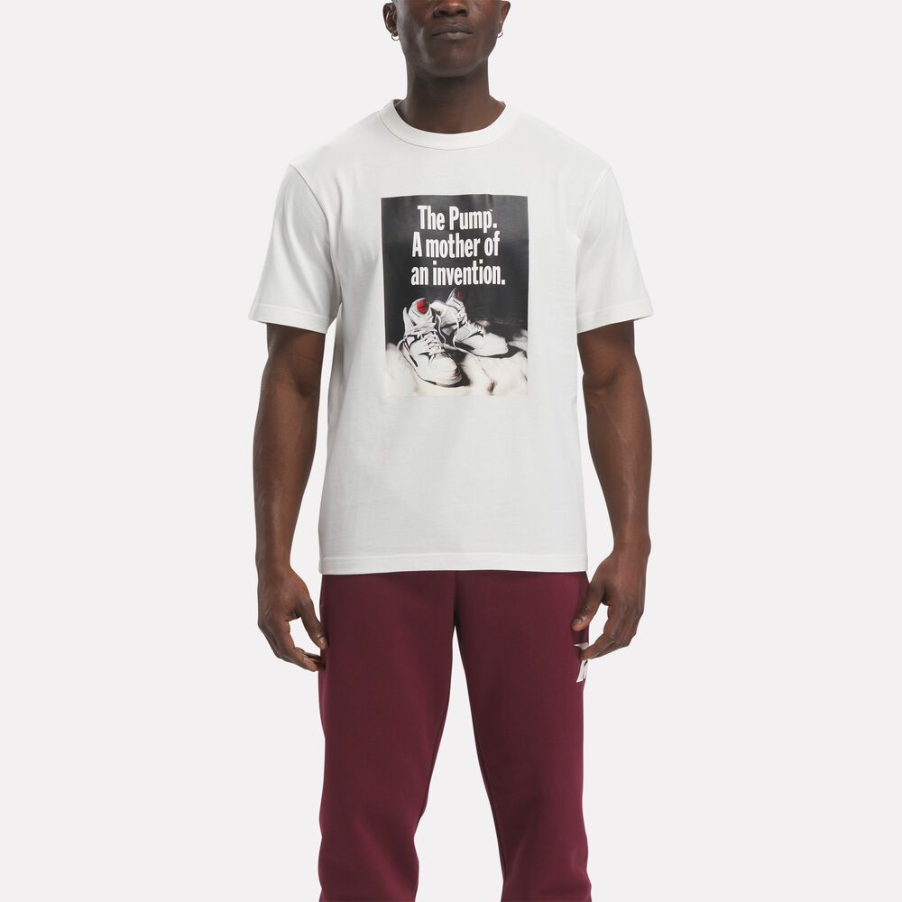 Camiseta Reebok Basketball Pump Graphic Masculina