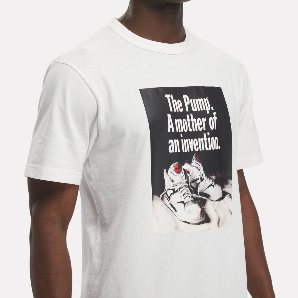 Camiseta Reebok Basketball Pump Graphic Masculina