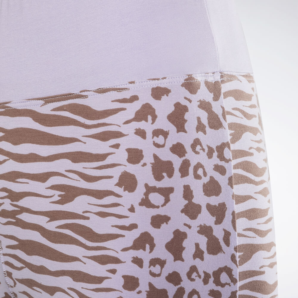 Calça Reebok Legging Mod Safari Cotton Feminina