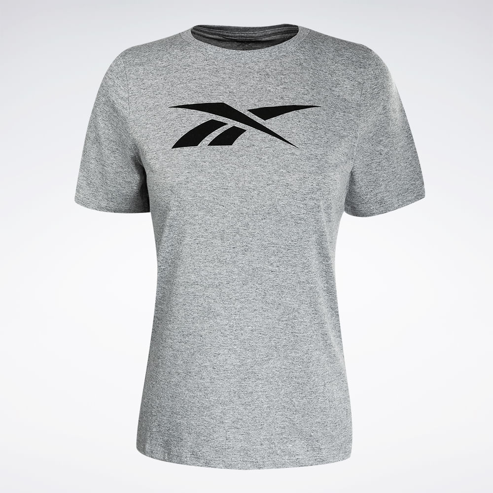 Camiseta Reebok CL Vector Manga curta Feminina