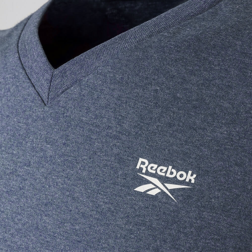 Camiseta Reebok Cl Logo V Manga curta Feminina