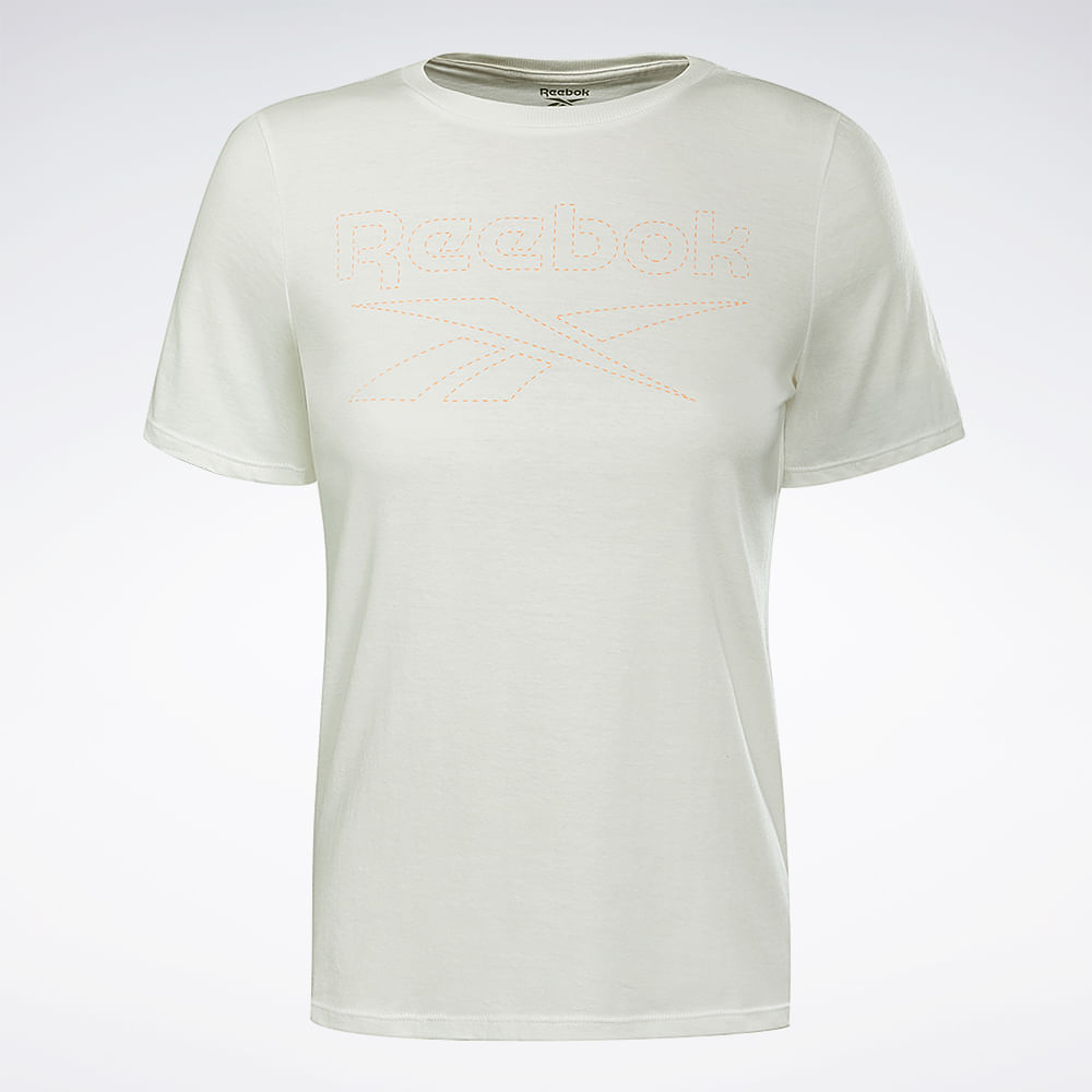 Camiseta Reebok CL Logo Feminina