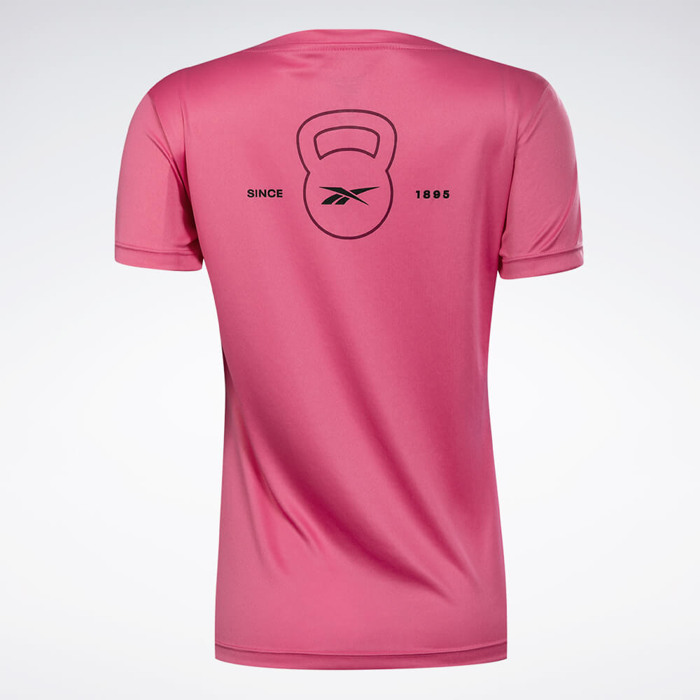 Camiseta Reebok Functional Print Feminina