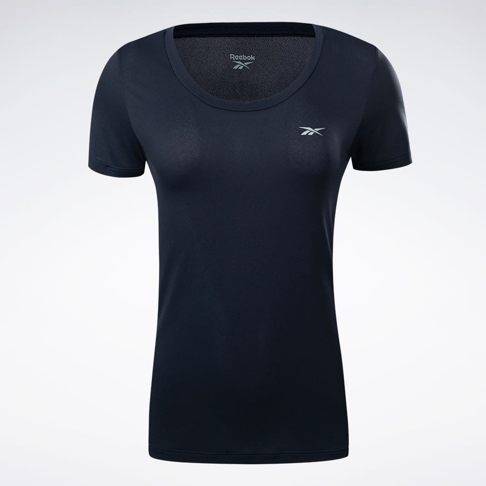 Camiseta Reebok Dynamic Print Manga Curta Feminina