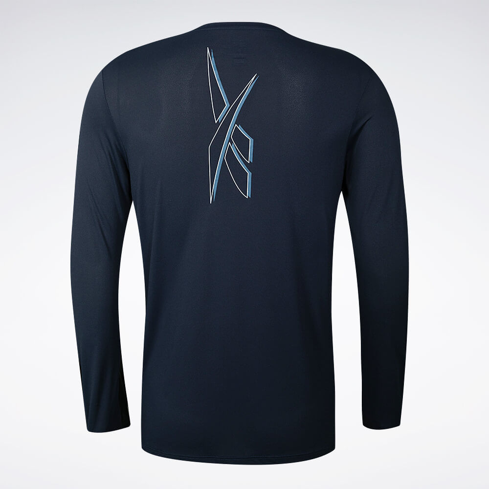 Camiseta Reebok Manga Longa Dynamic Print Masculina