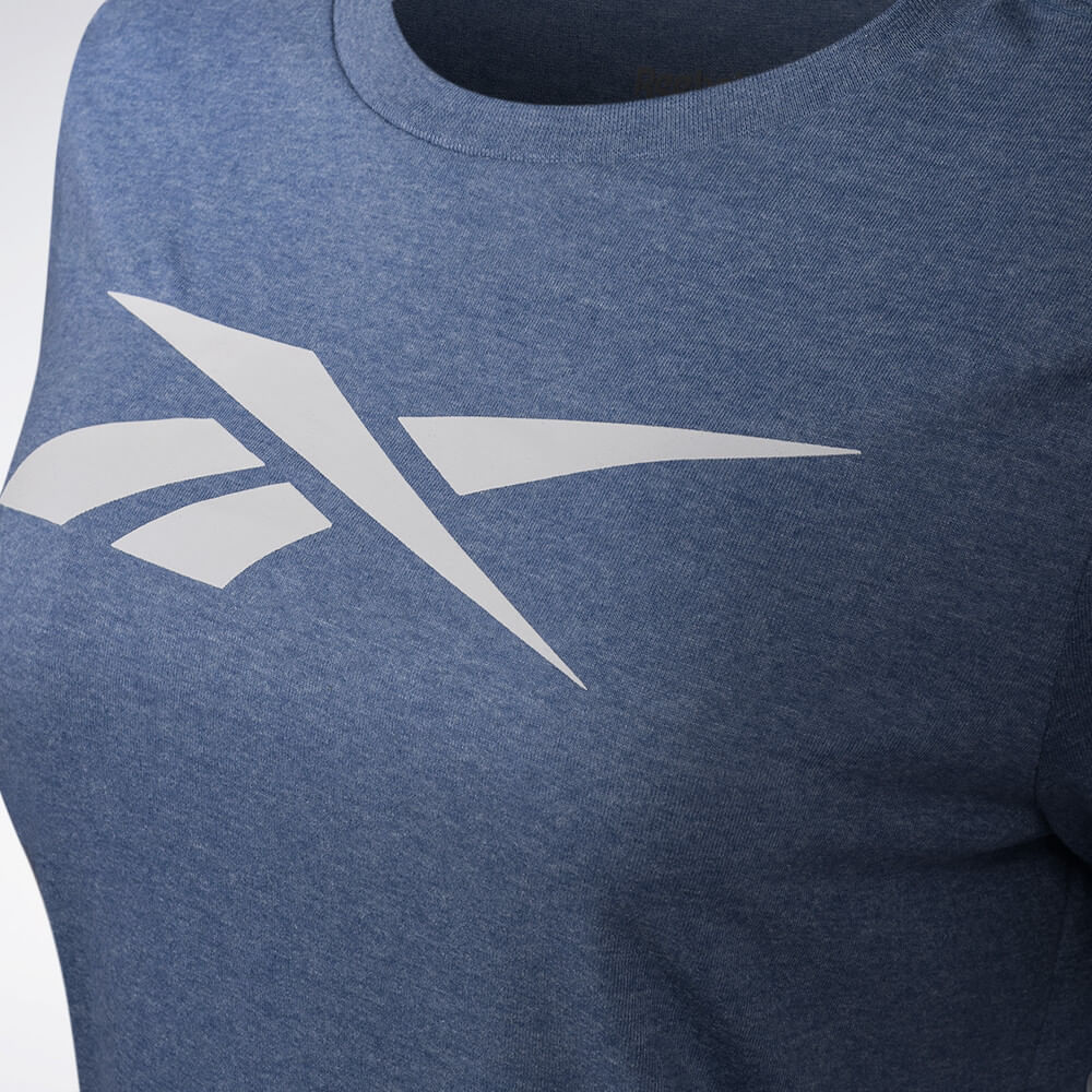 Camiseta Reebok Cl Vector Feminina