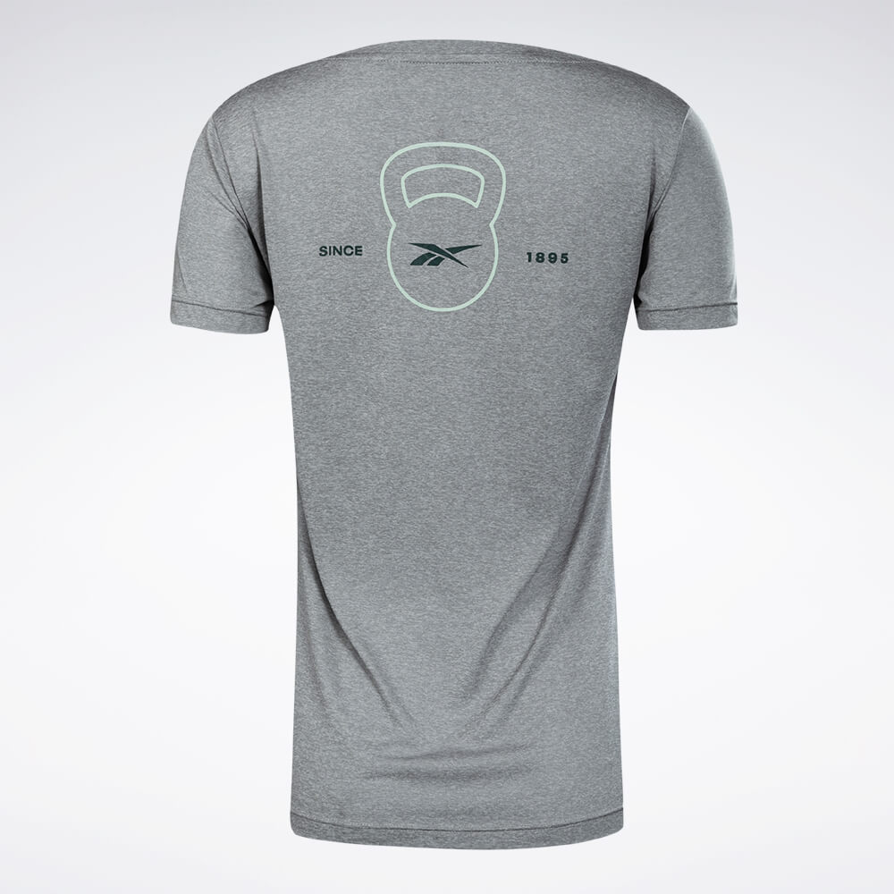 Camiseta Reebok Functional Print Feminina