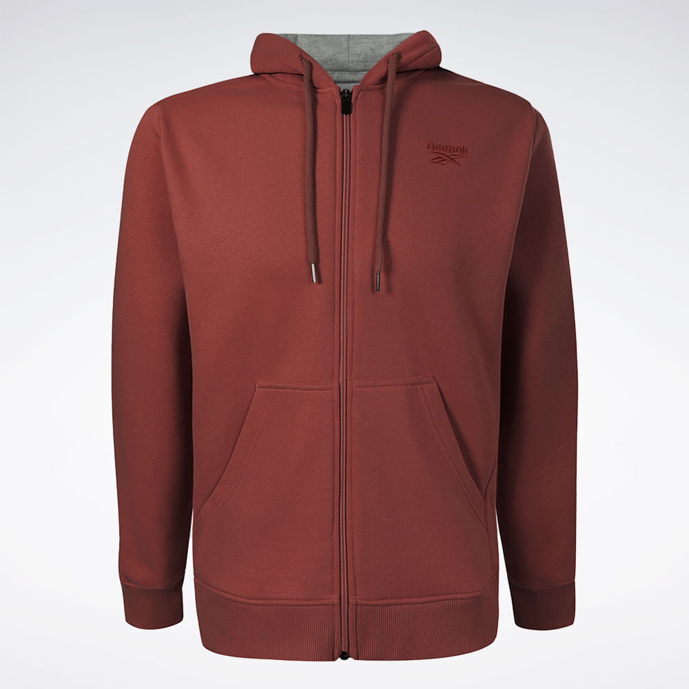 Jaqueta Reebok Logo Hooded Masculino