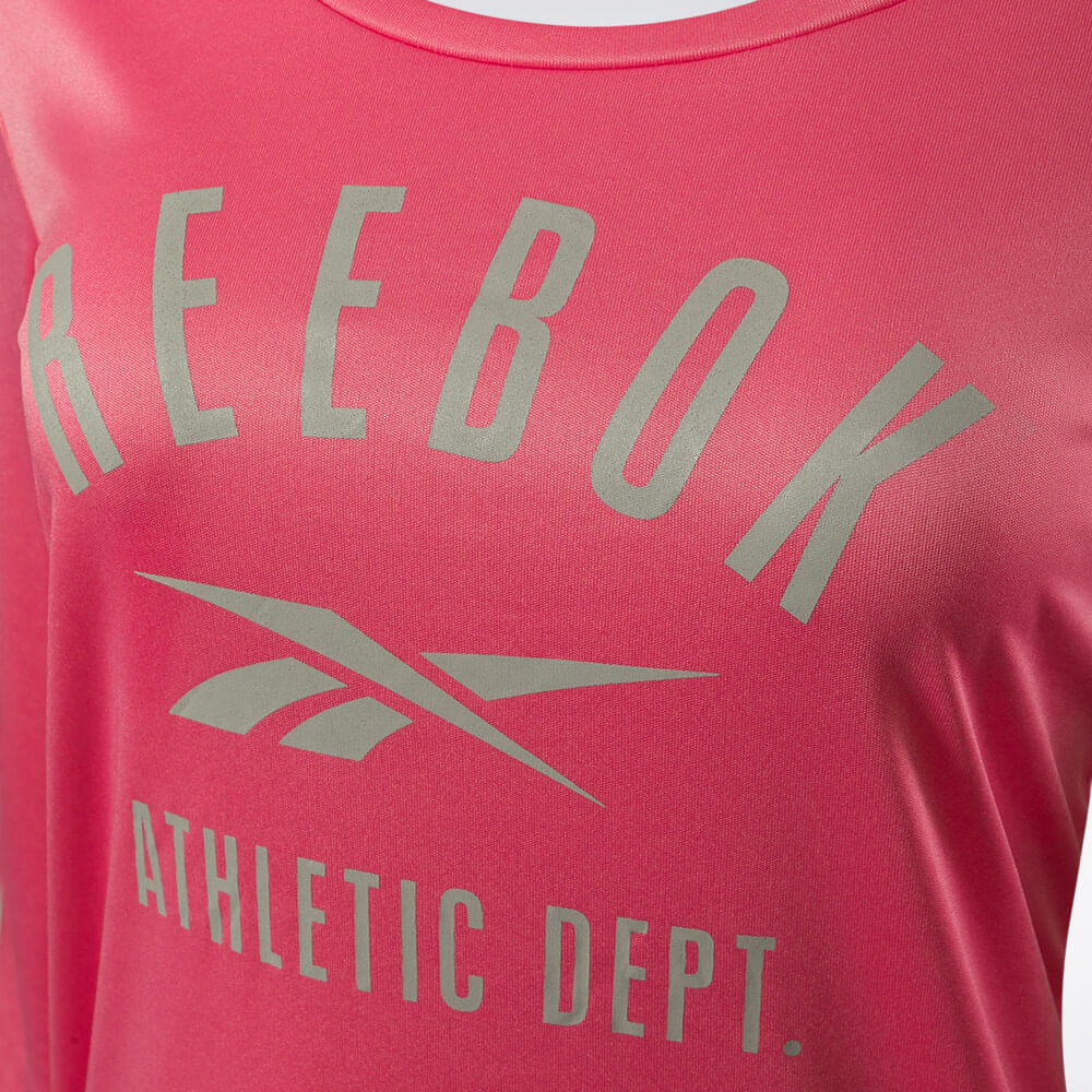 Camiseta Reebok Functional Print Feminina