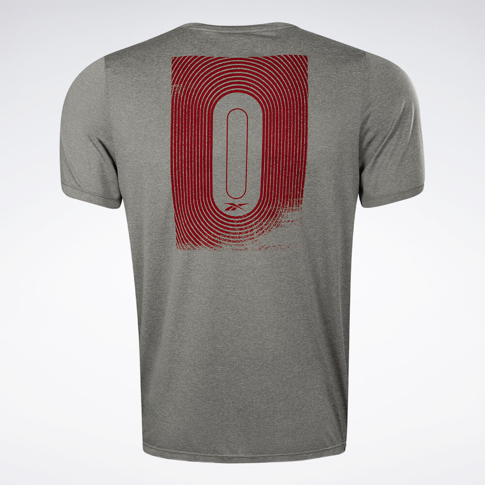 Camiseta Reebok Functional Print Masculina