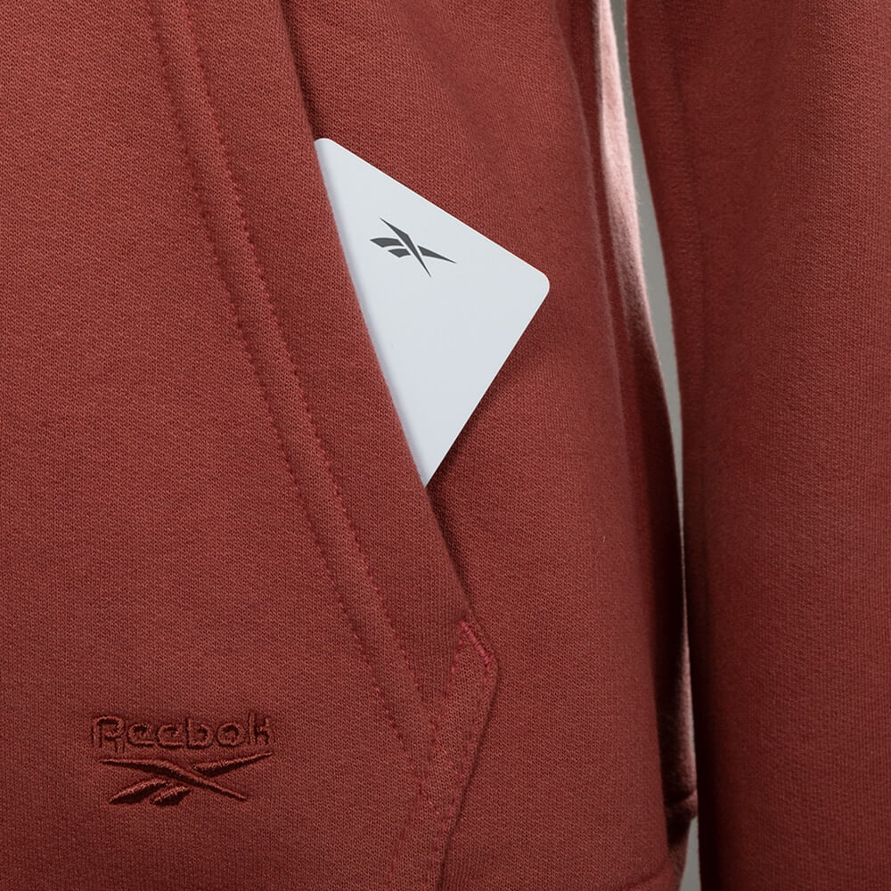 Jaqueta Reebok Logo Com Capuz Feminina