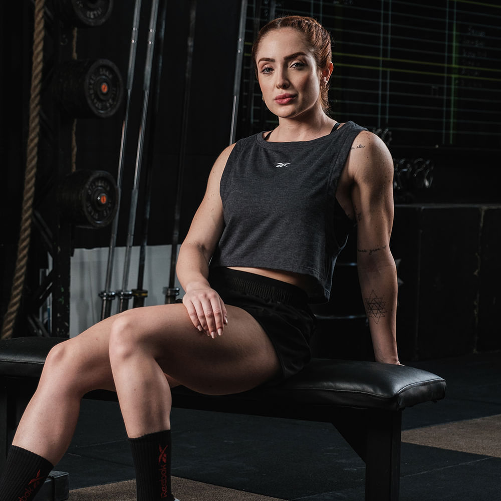 Cropped Reebok Cross Training Feminino