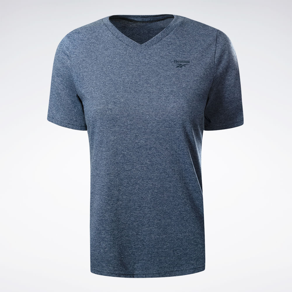 Camiseta Reebok Logo V Feminina