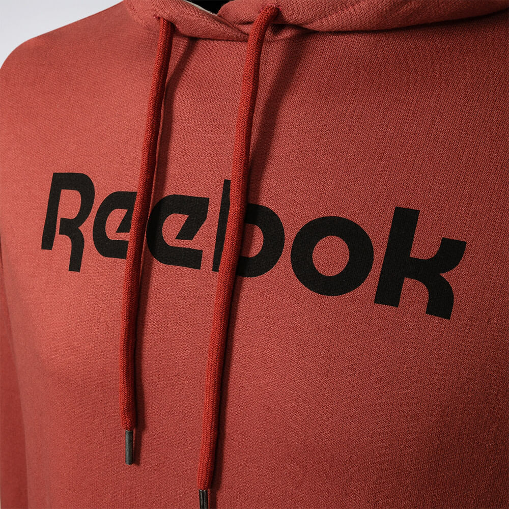 Blusa Reebok Big Logo Linear com Capuz Masculina