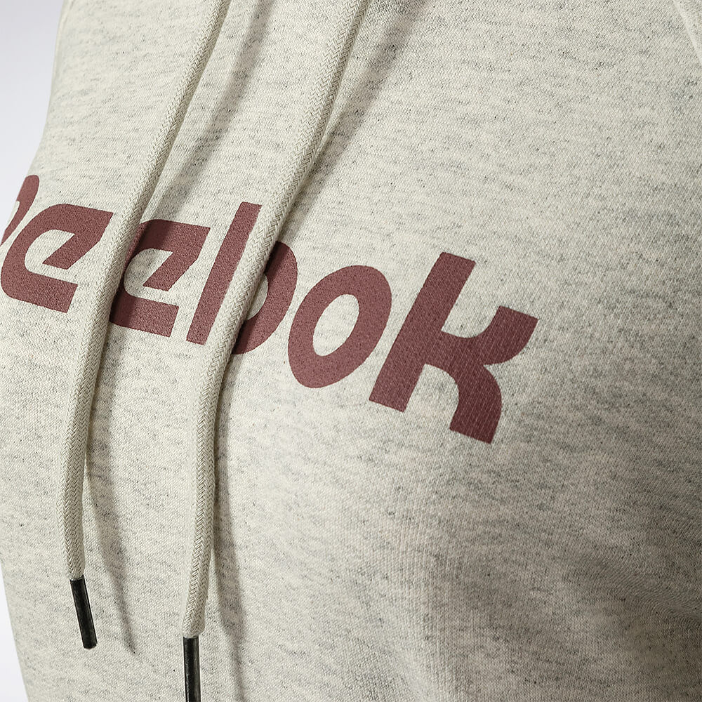 Blusa Reebok Big Logo Linear com Capuz Feminina