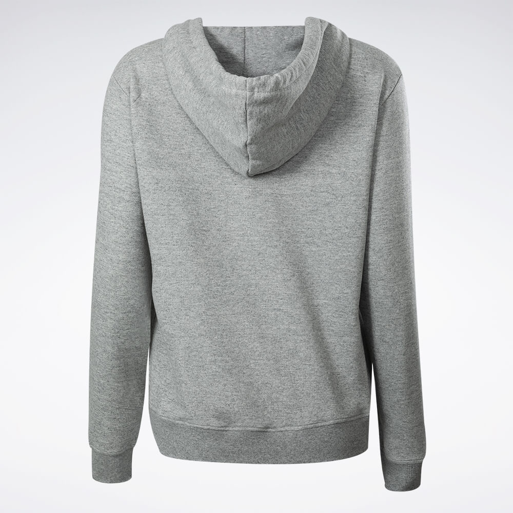 Blusa Reebok Big Logo Linear com Capuz Feminina